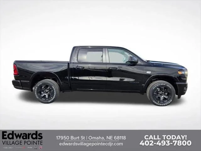 New 2026 Diamond Black Crystal Pearlcoat RAM BIG HORN image 2