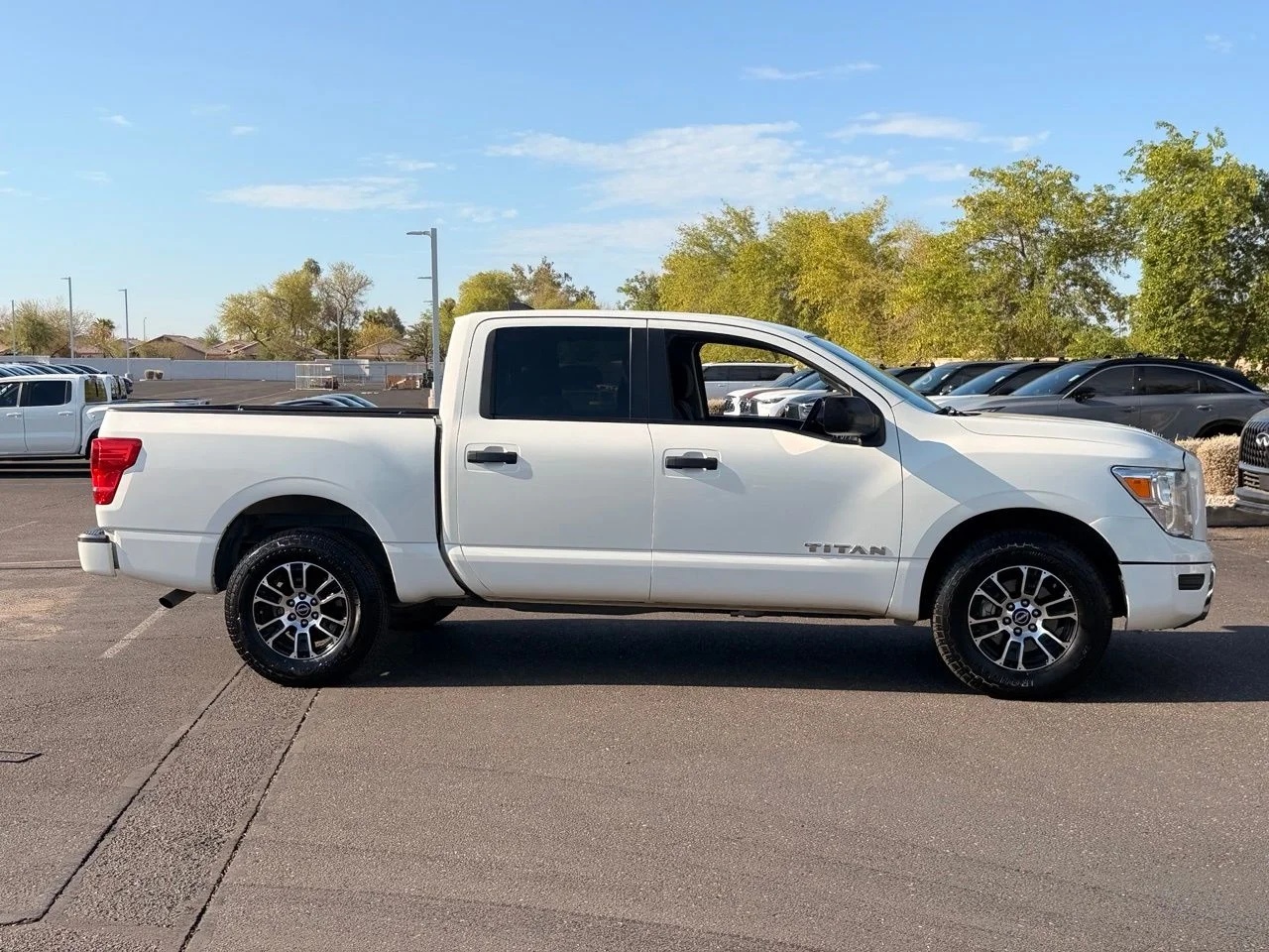 Used 2023 Glacier White Nissan SV image 6