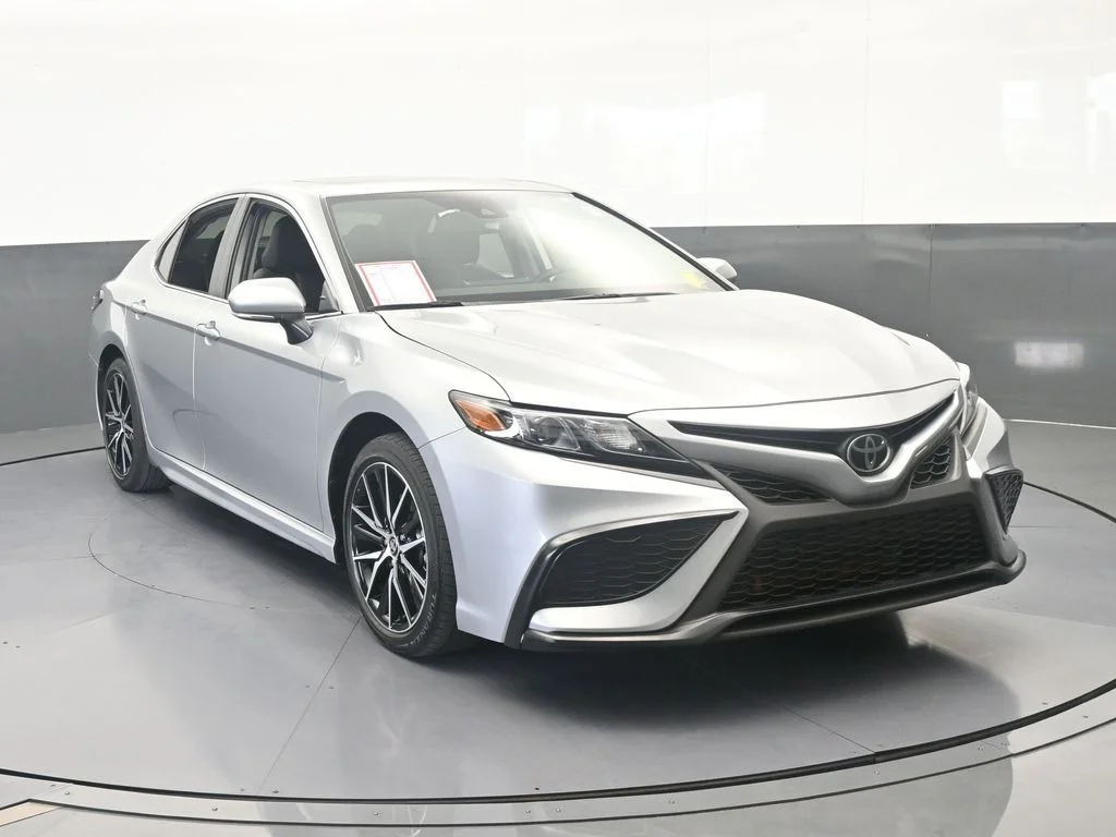 Used 2024 Celestial Silver Metallic Toyota SE image 8