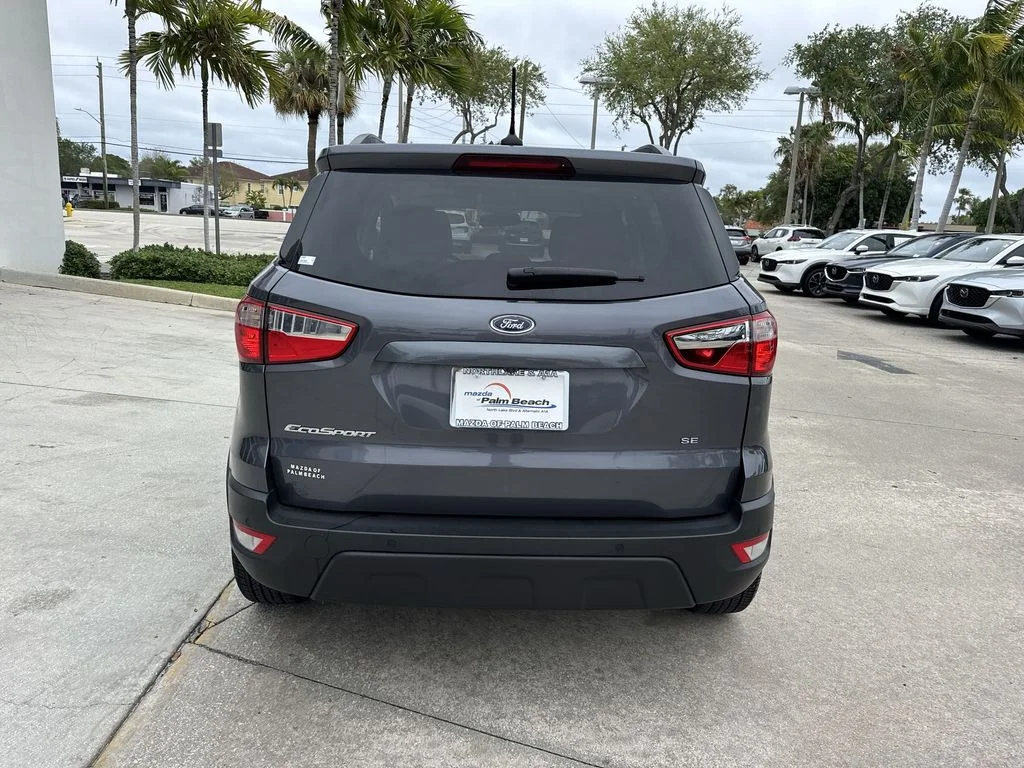 Used 2021 Ford EcoSport SE with VIN MAJ3S2GE5MC456445 for sale in North Palm Beach, FL