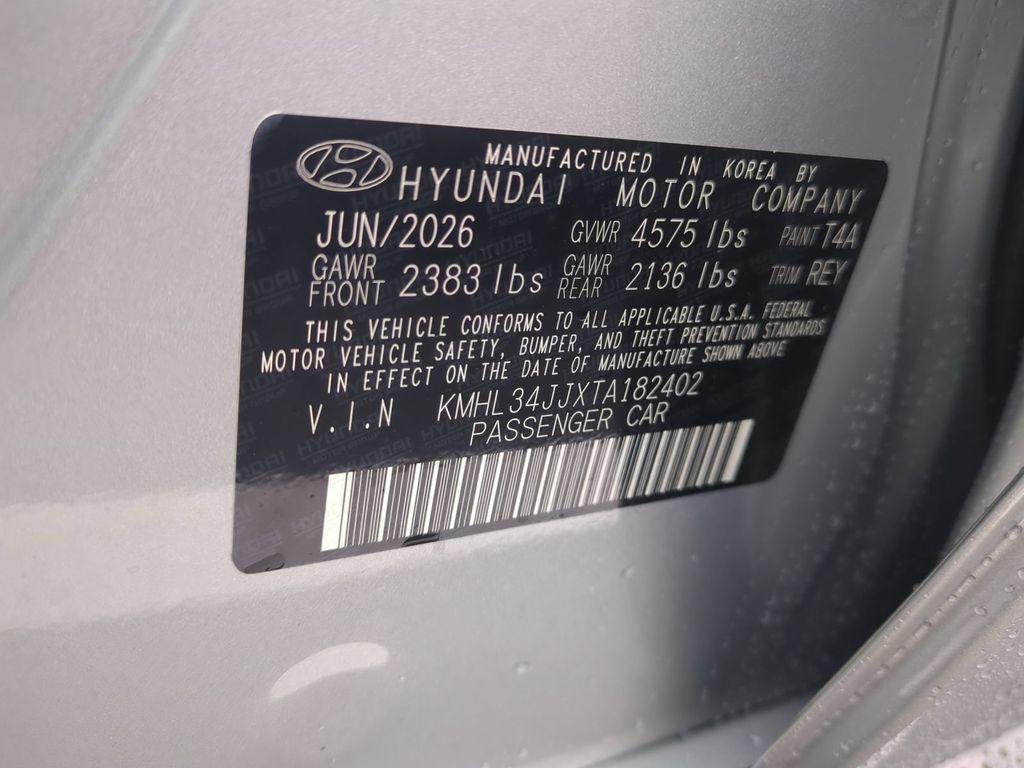 New 2026 Silver Hyundai SEL image 38