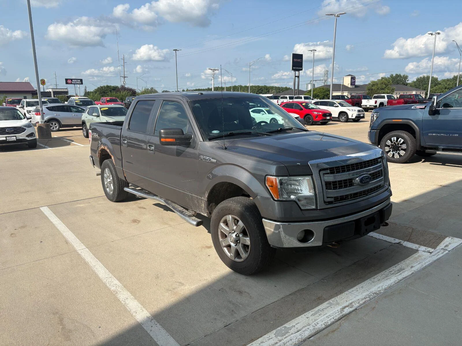 Used 2013 Ford F-150 XLT with VIN 1FTFW1EF1DKD68130 for sale in Charles City, IA