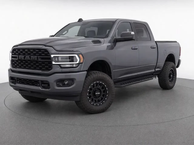 Used 2022 Granite Crystal Metallic Clearcoat Ram Big Horn image 2