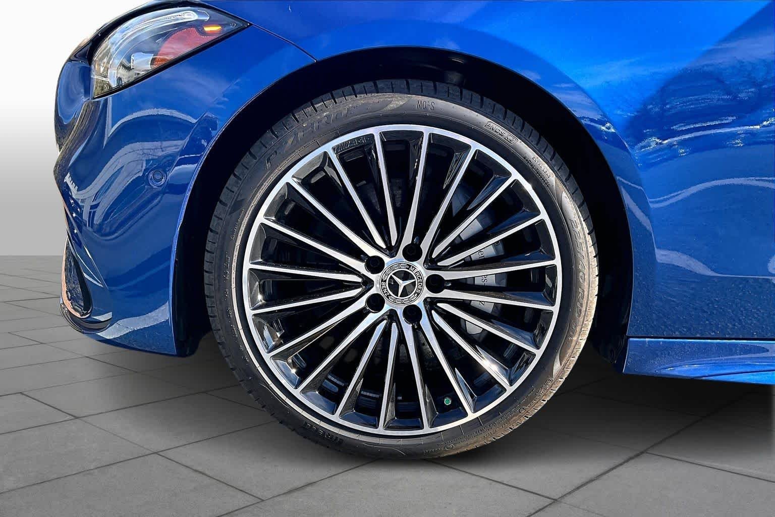 Certified Used 2025 Starling Blue Metallic Mercedes-Benz C 300 image 11