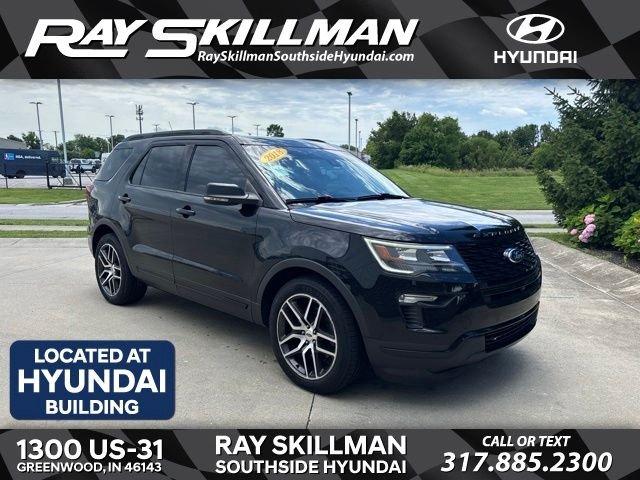 Used 2018 Black Ford Sport image 1