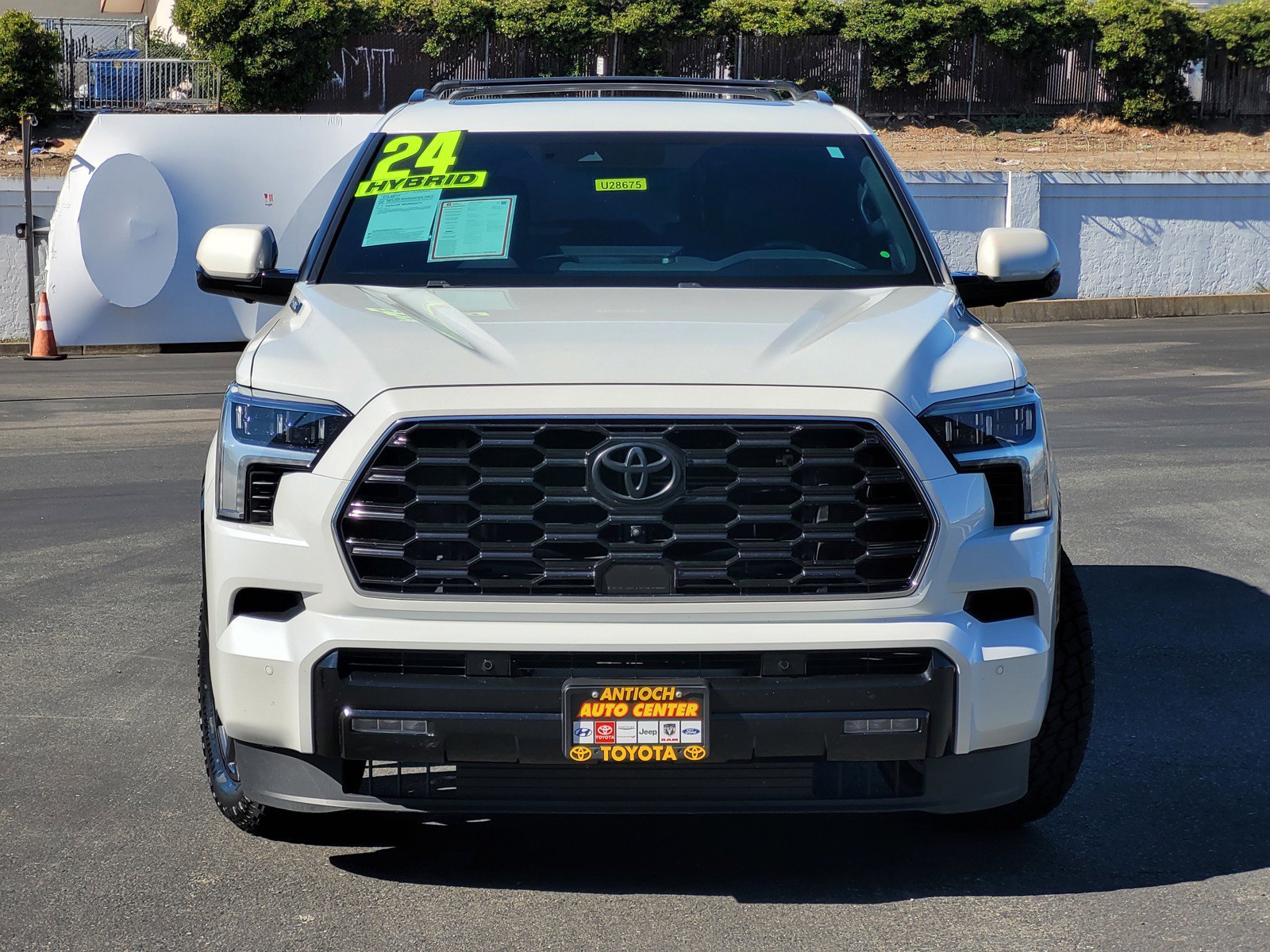 Certified Used 2024 White Toyota  image 2