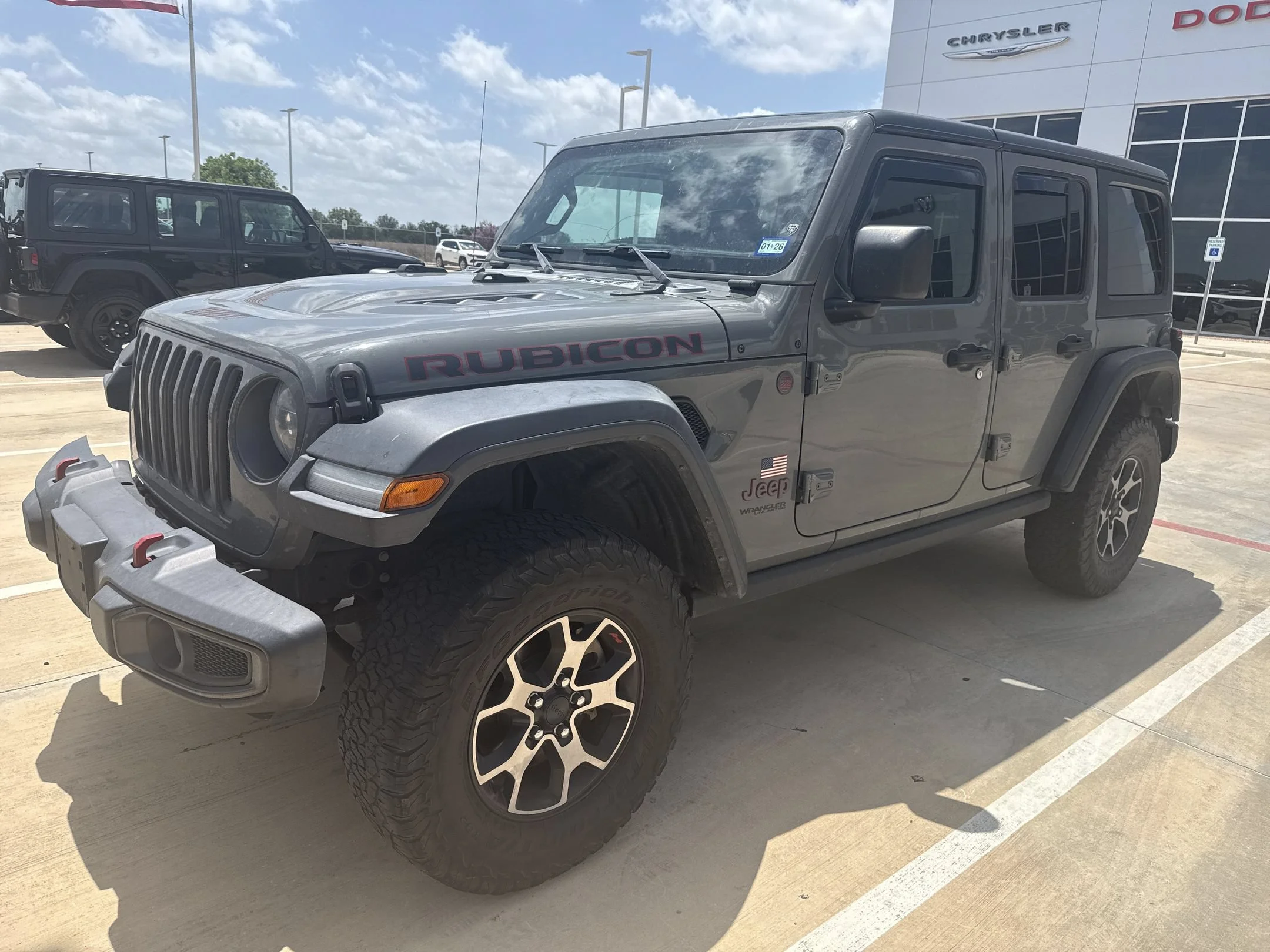 Used 2018 Gray Jeep Unlimited Rubicon image 2