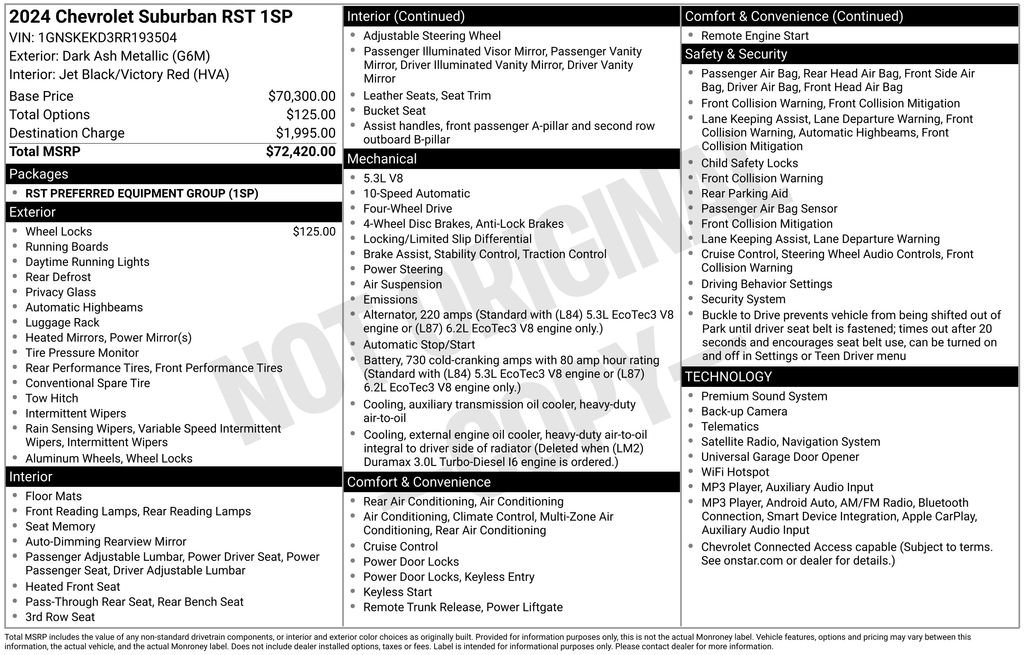 Used 2024 Gray Chevrolet RST image 24