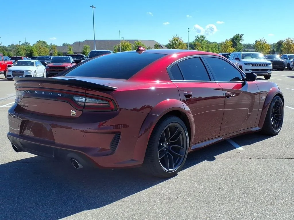Used 2020 Red Dodge R/T Scat Pack Widebody image 4