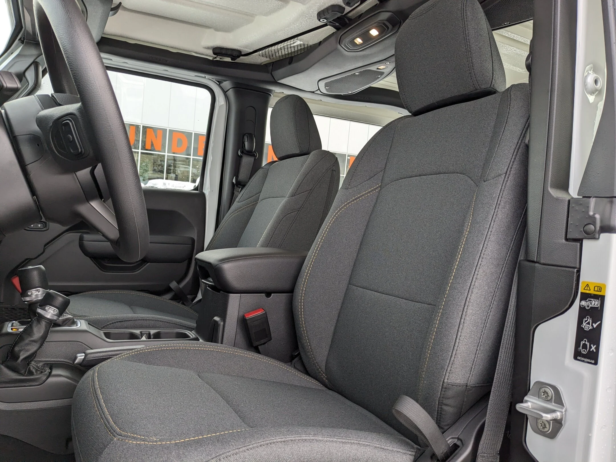 New 2026 White Jeep Sport - - Black Freedom Hardtop - 8-Spd Auto - 12.3 Uconnect 5 - Selec-Speed Control & More! image 13