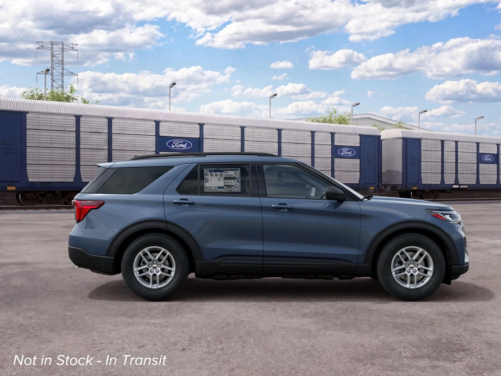 New 2027 Vapor Blue Metallic Ford Active image 19