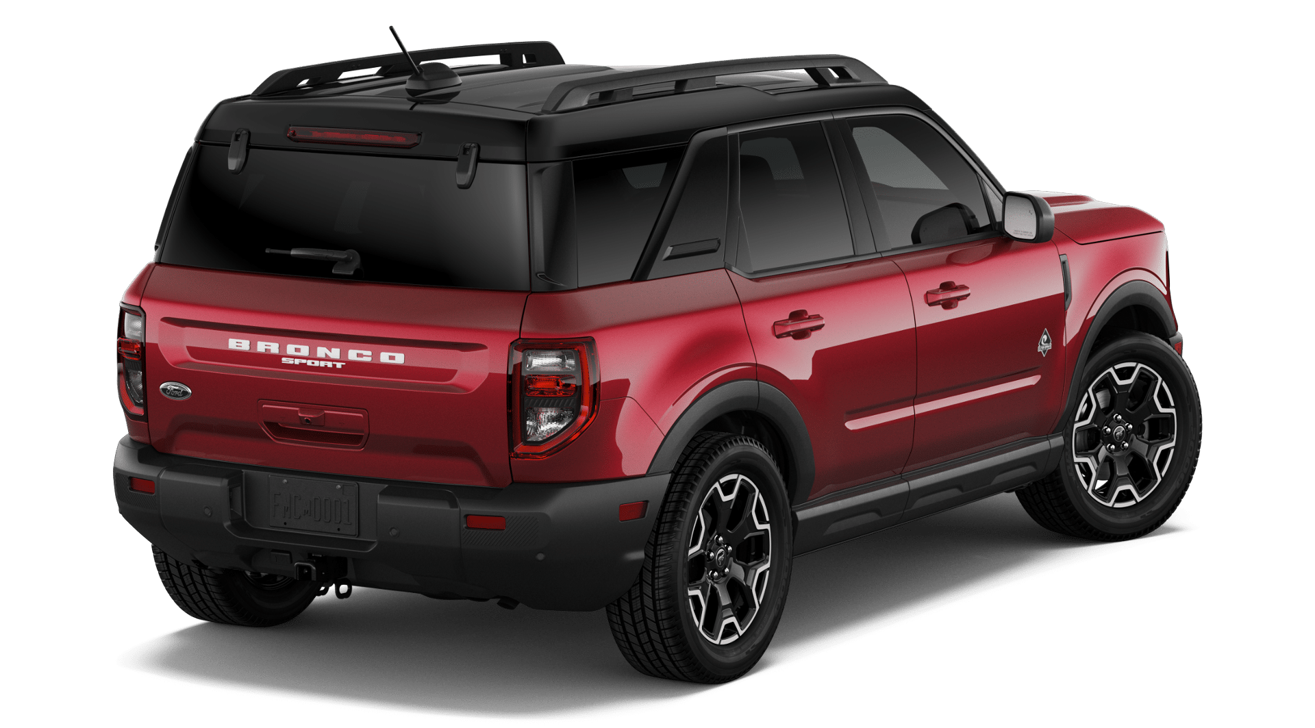New 2026 Ruby Red Metallic Tinted Clearcoat Ford Outer Banks® image 3