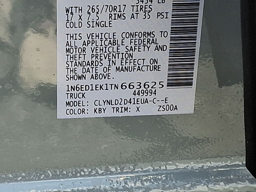 New 2026 Gray Nissan PRO-4X image 18