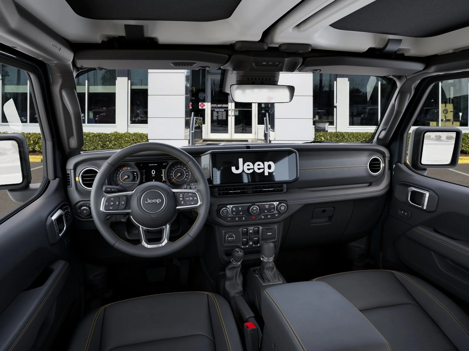 New 2026 Anvil Clear-Coat Exterior Paint Jeep Sahara image 49
