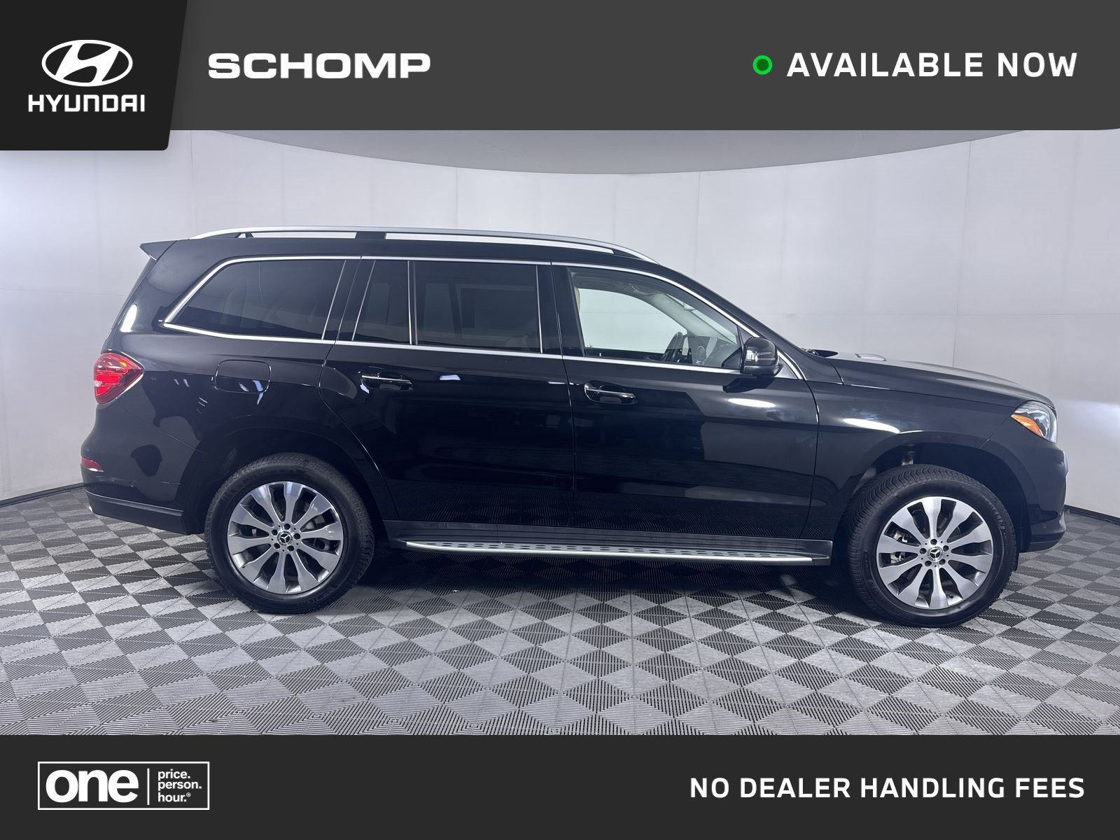 Used 2019 Black Mercedes-Benz GLS 450 image 1