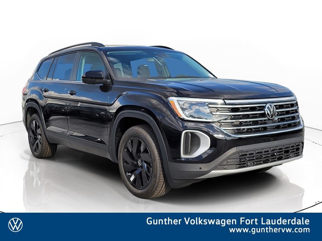 New 2026 Black Volkswagen SE w/Technology image 1