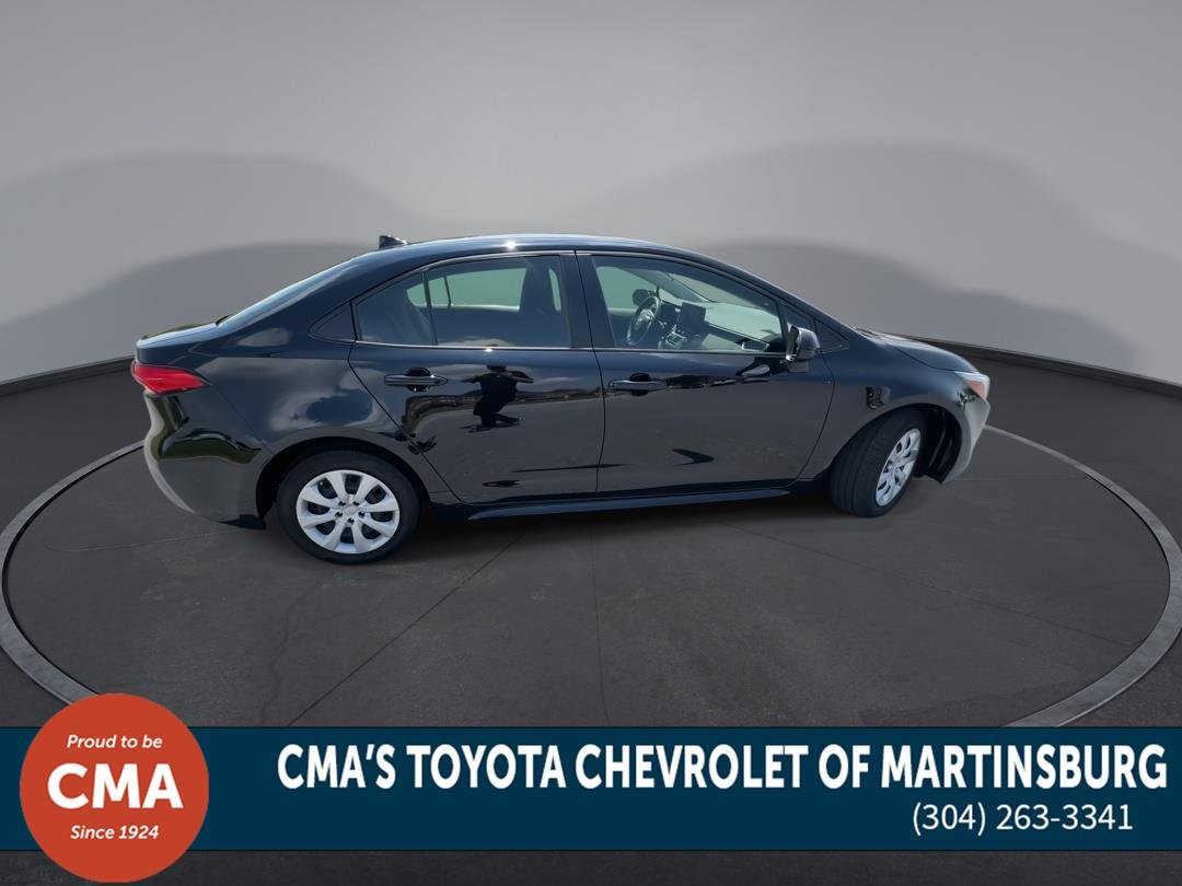 Used 2025 Midnight Black Metallic Toyota Hybrid LE image 9