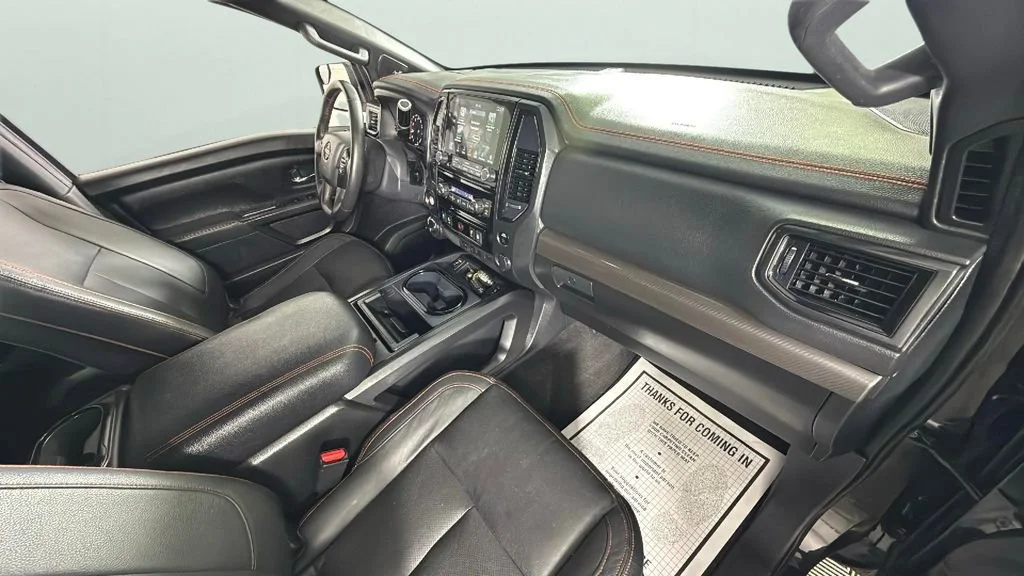 Used 2021 Black Nissan Crew Cab PRO-4X 4x4 image 35