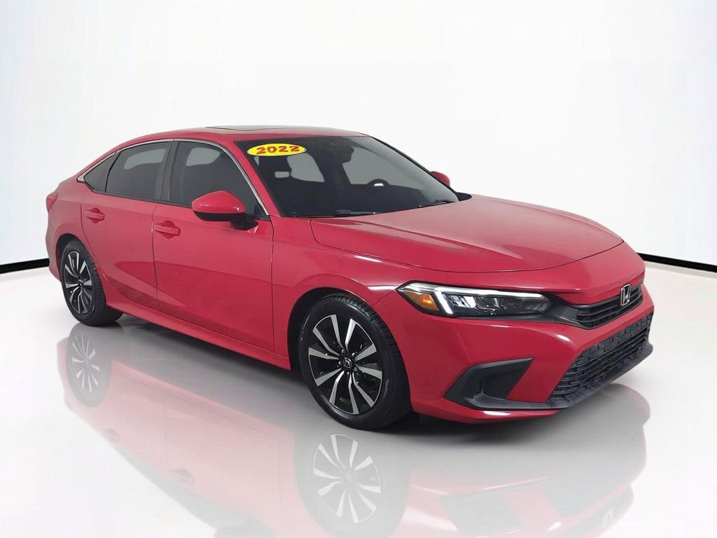Used 2022 Red Honda EX image 2