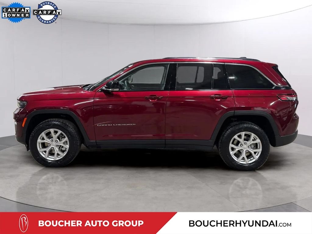Used 2023 Velvet Red Pearlcoat Jeep Limited image 6