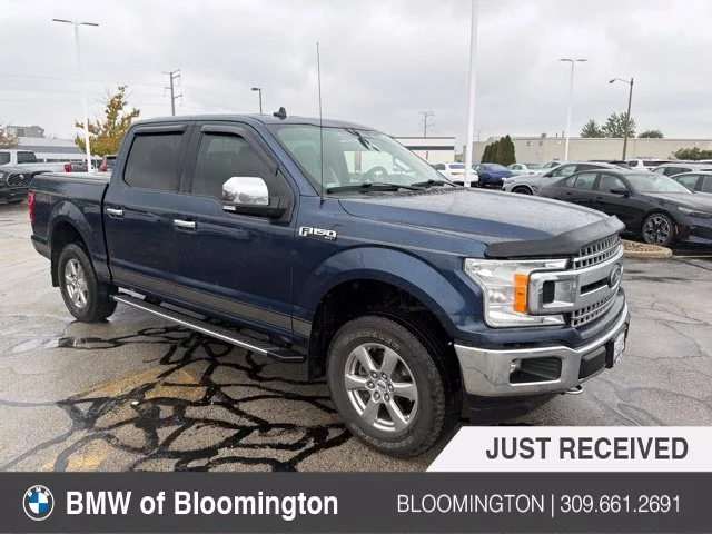 Used 2018 Blue Ford XLT image 1