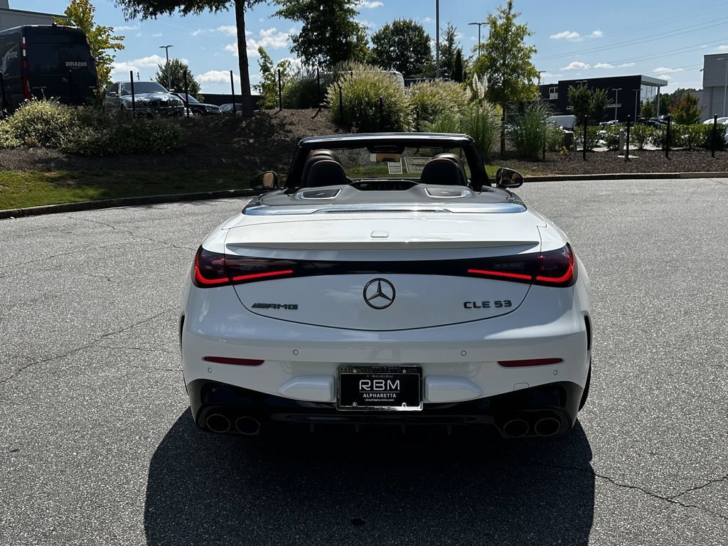 New 2027 MANUFAKTUR Moonlight White Metallic Mercedes-Benz AMG® CLE 53 image 40