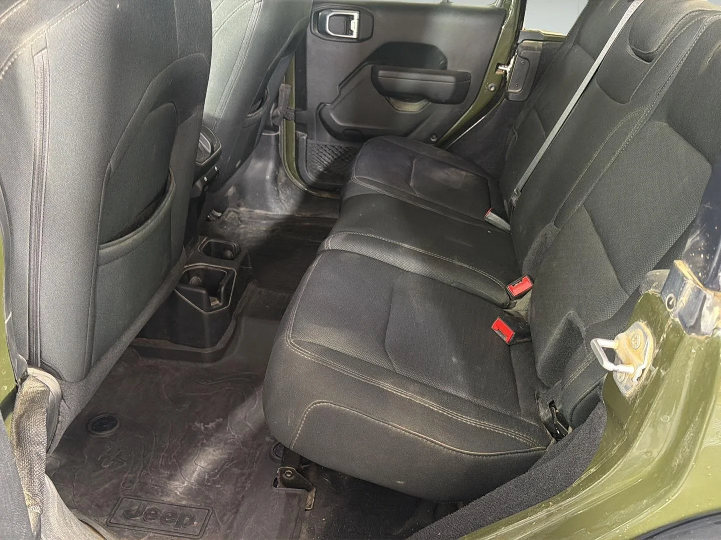 Used 2022 Sarge Green Clearcoat Jeep Unlimited Willys image 11