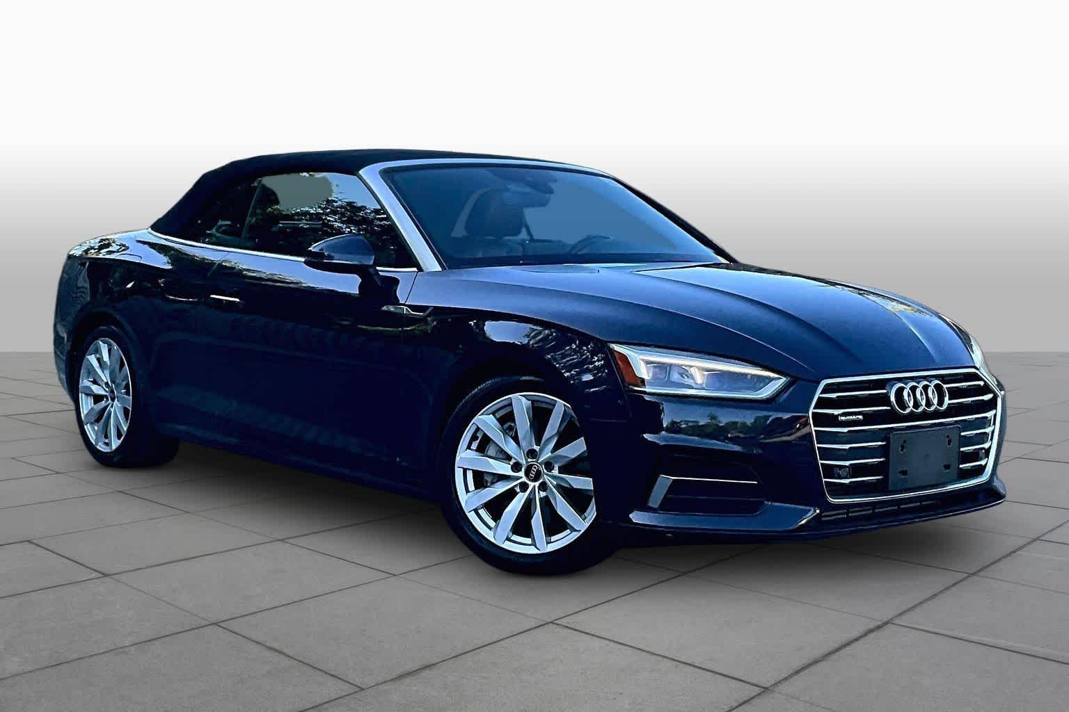 Used 2018 Moonlight Blue Metallic/Black Roof Audi Premium Plus image 3