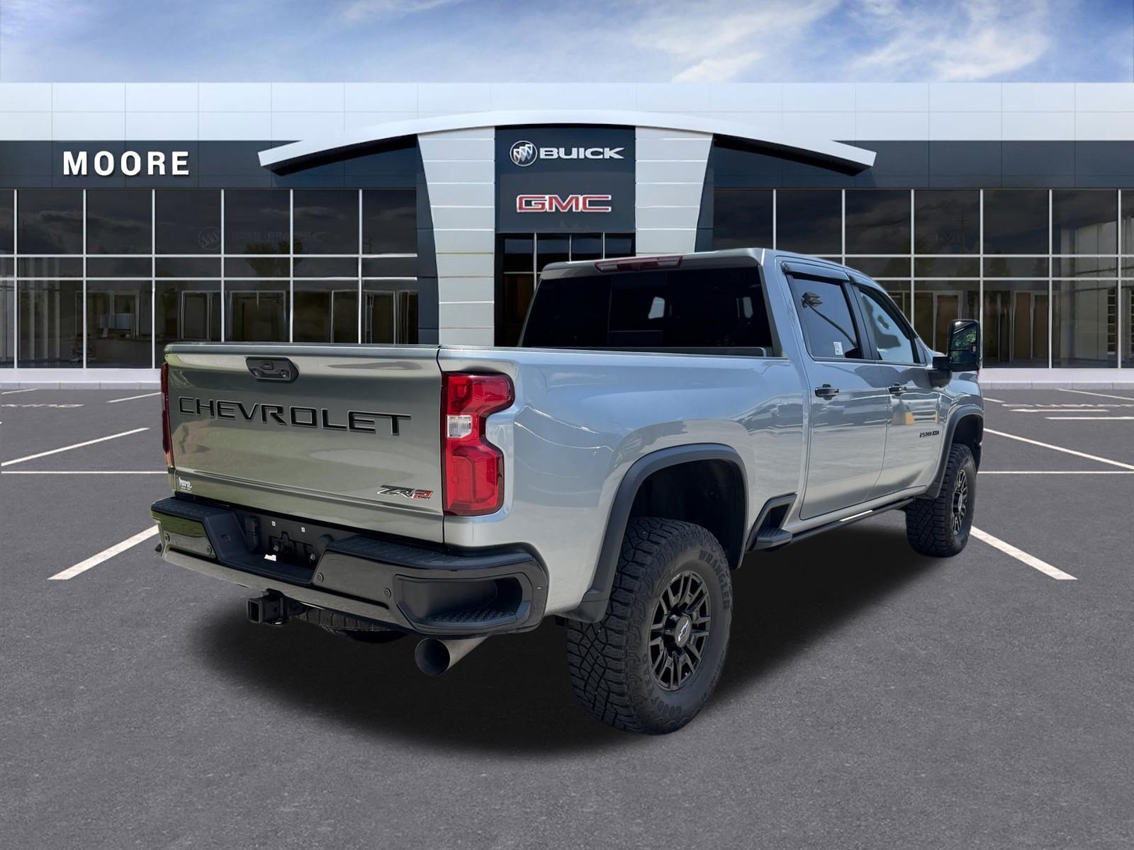Used 2024 Sterling Gray Metallic Chevrolet ZR2 image 3