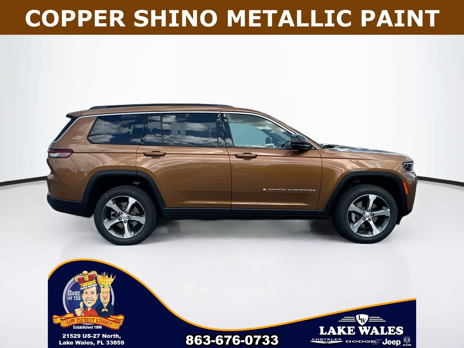 New 2026 Copper Shino Metallic Clear-Coat Exterior Paint Jeep Limited image 7
