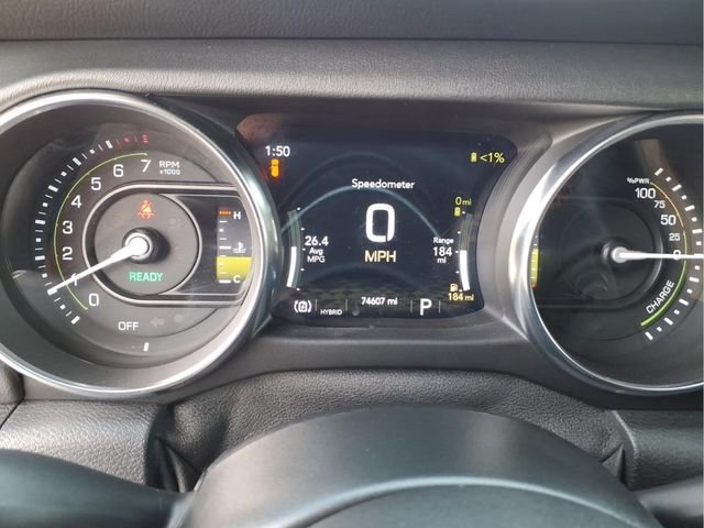 Used 2021 Silver Jeep Unlimited Sahara 4xe image 22
