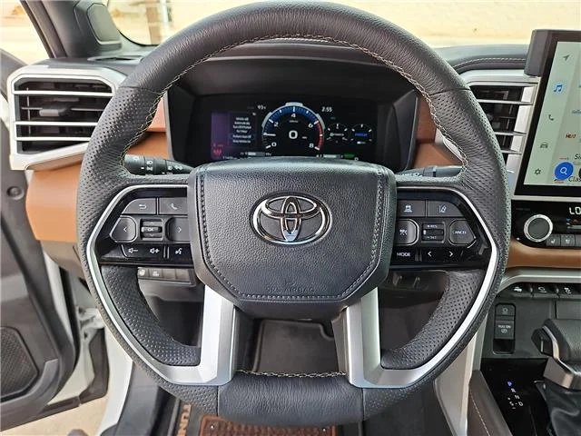 Used 2025 Wind Chill Pearl Toyota 1794 Edition (A10) 4x4 CrewMax 5.5 ft. box 145.7 i image 13