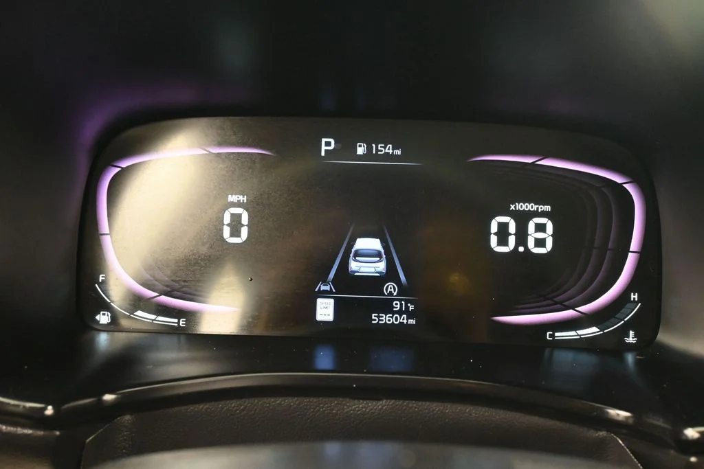 Used 2023 Fusion Black Kia LX image 22