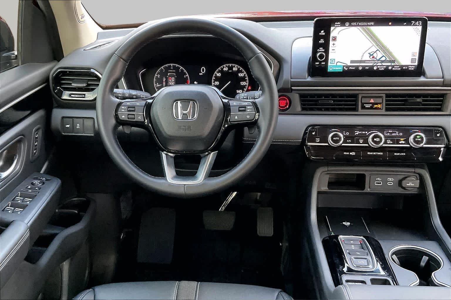 Used 2025 Radiant Red Metallic II Honda Touring image 6