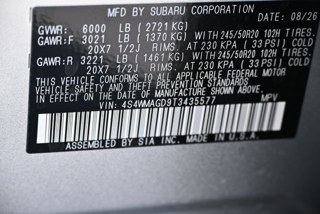 New 2026 Silver Subaru Limited 7-Passenger image 22