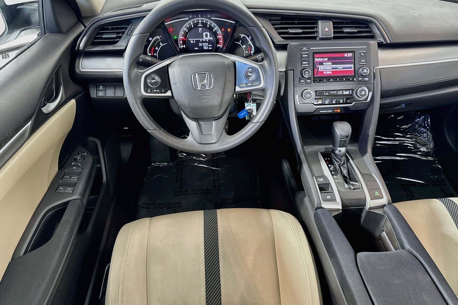 Used 2017 Taffeta White Honda LX image 19