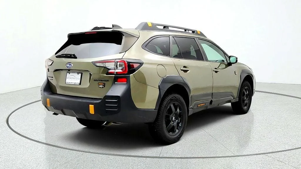Used 2022 Autumn Green Metallic Subaru Wilderness CVT w/ Power Moonroof & Navigation image 5