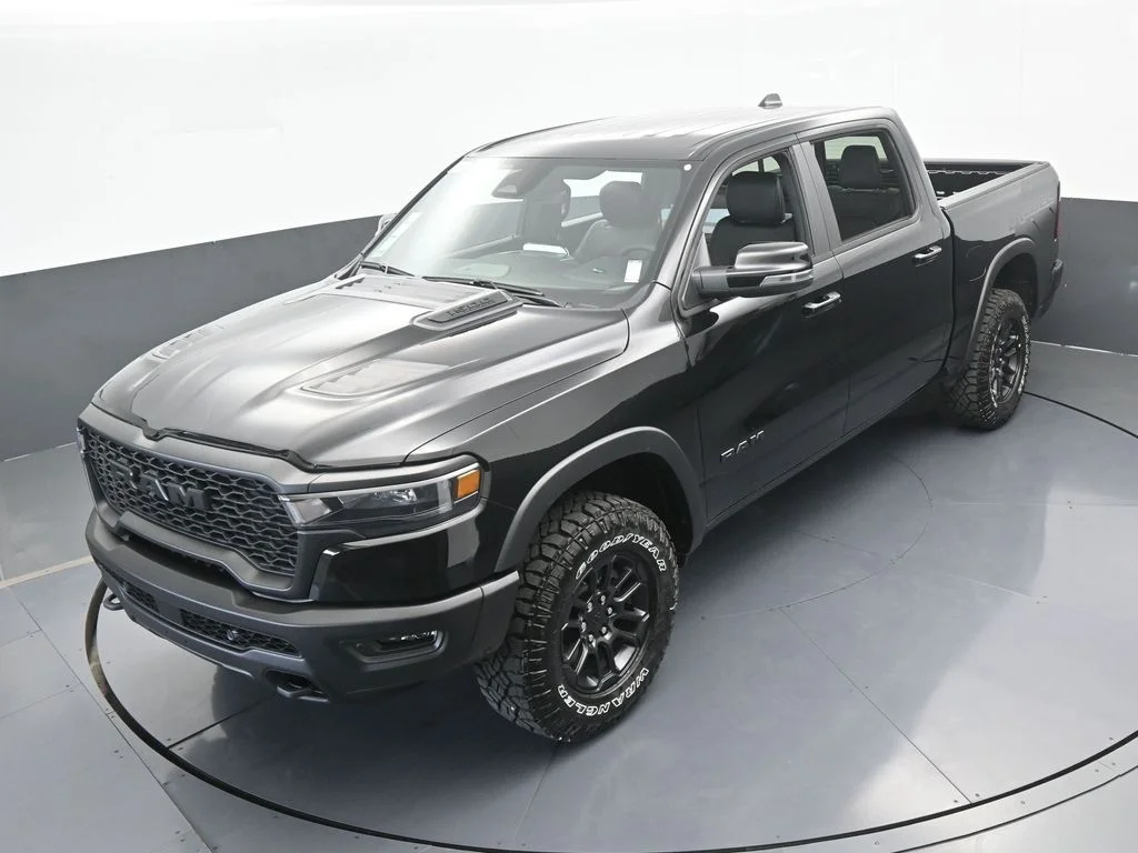 Used 2026 Diamond Black Crystal Pearlcoat Ram Rebel image 46