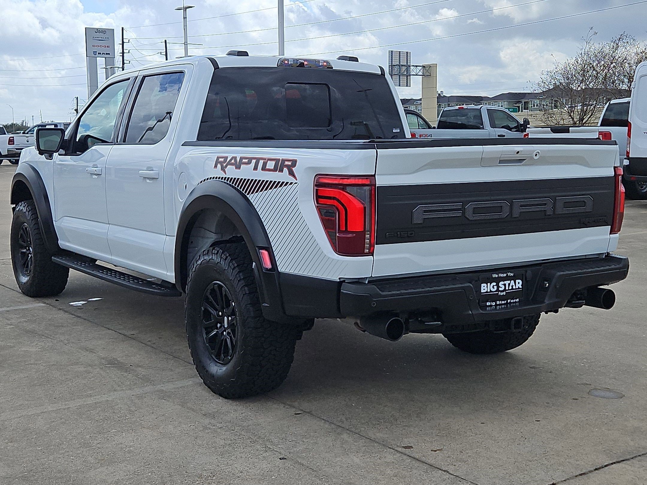 Used 2025 Oxford White Ford Raptor image 5