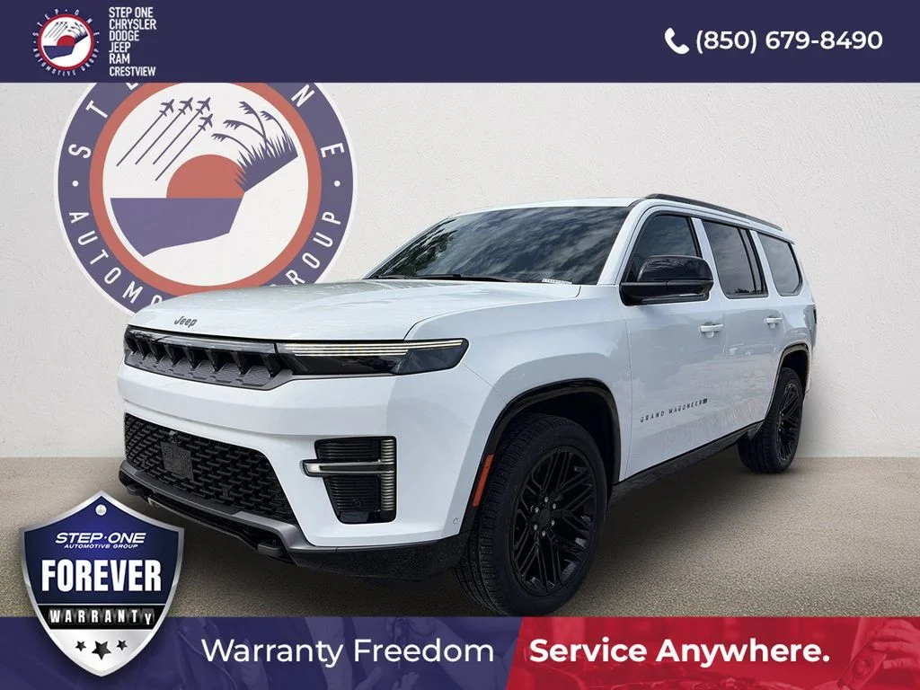 New 2026 Bright White Clear-Coat Exterior Paint Jeep Limited Reserve image 1