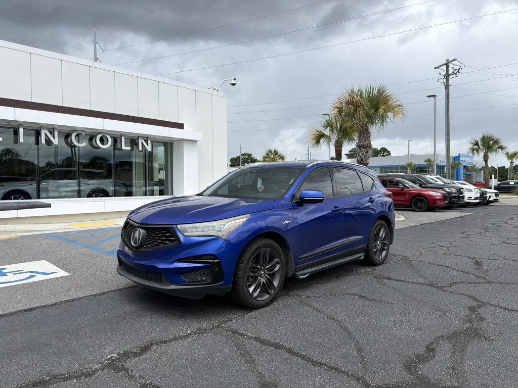 Used 2019 Apex Blue Pearl Acura A-Spec Package image 3