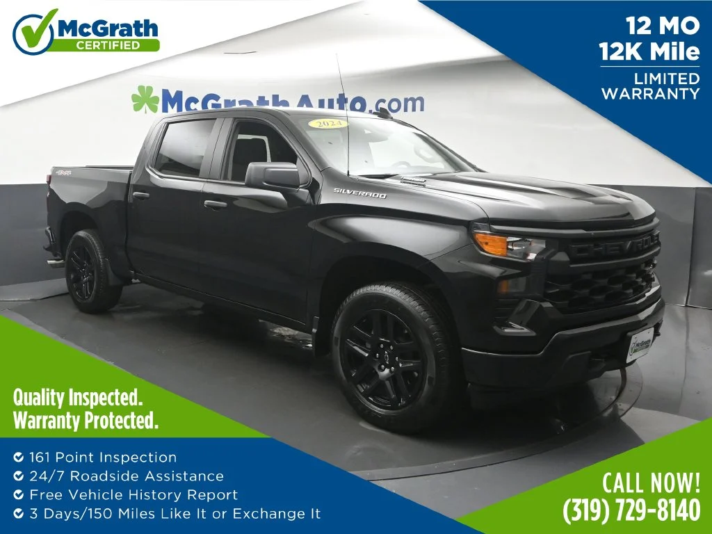 Used 2024 Black Chevrolet Custom image 1