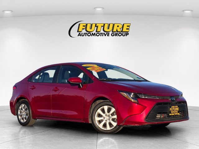 Used 2025 Red Toyota LE image 1