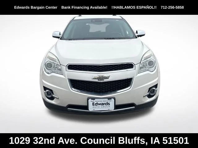 Used 2015 Chevrolet Equinox LTZ with VIN 1GNALDEK4FZ144756 for sale in Council Bluffs, IA