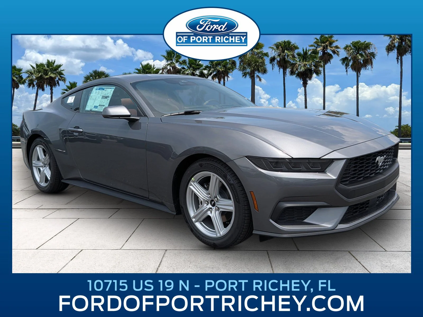 New 2026 Carbonized Gray Metallic Ford EcoBoost® Premium Fastback image 1