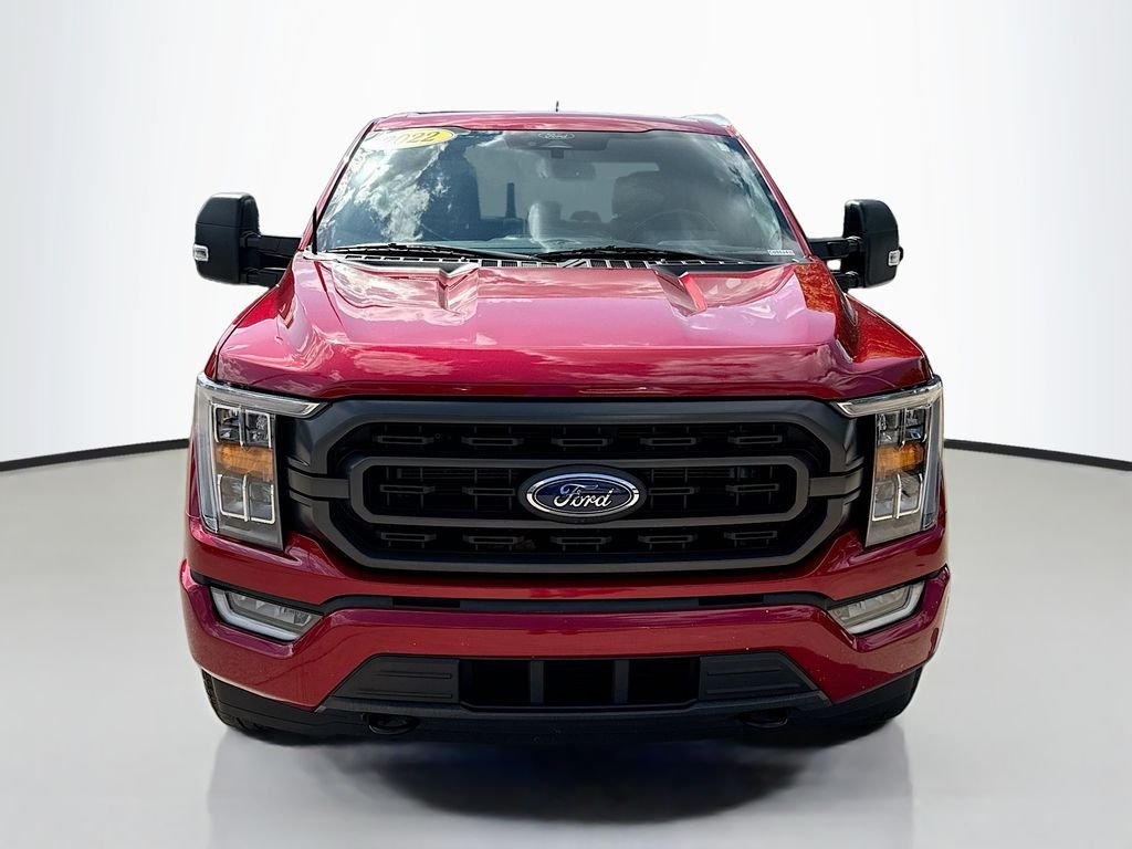 Used 2022 RAPID RED MET TINTED CC Ford XLT image 2