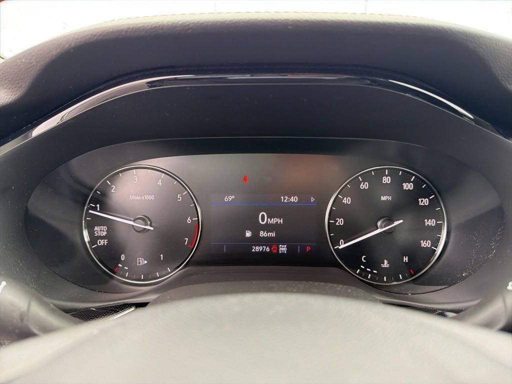 Used 2023 Ebony Twilight Metallic Buick Preferred image 30