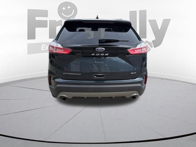 Used 2023 Blue Ford Titanium image 8