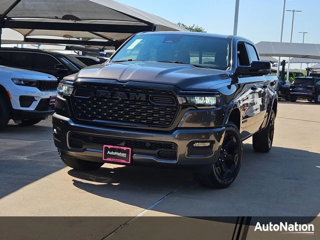 New 2026 Ram 1500 Lone Star Four Wheel Drive Crew Cab Pickup
