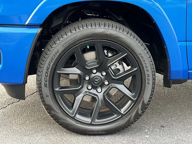 New 2026 Hydro Blue Pearl-Coat Exterior Paint RAM Laramie image 12